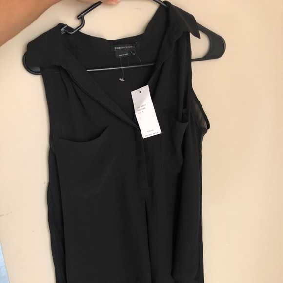 BCBG pleated tank small - Picture 1 of 2